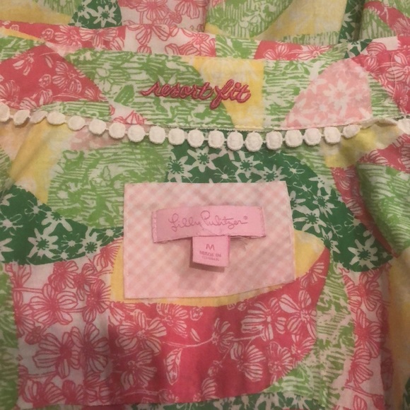 Lilly Pulitzer cotton shirt dress - Picture 6 of 7